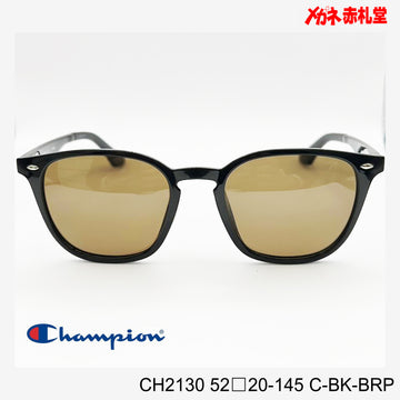 3800円　偏光サングラス　Champion　チャンピオン　CH2130  52□20-145　C-BK-BRP　/　度付きサングラス　7000円